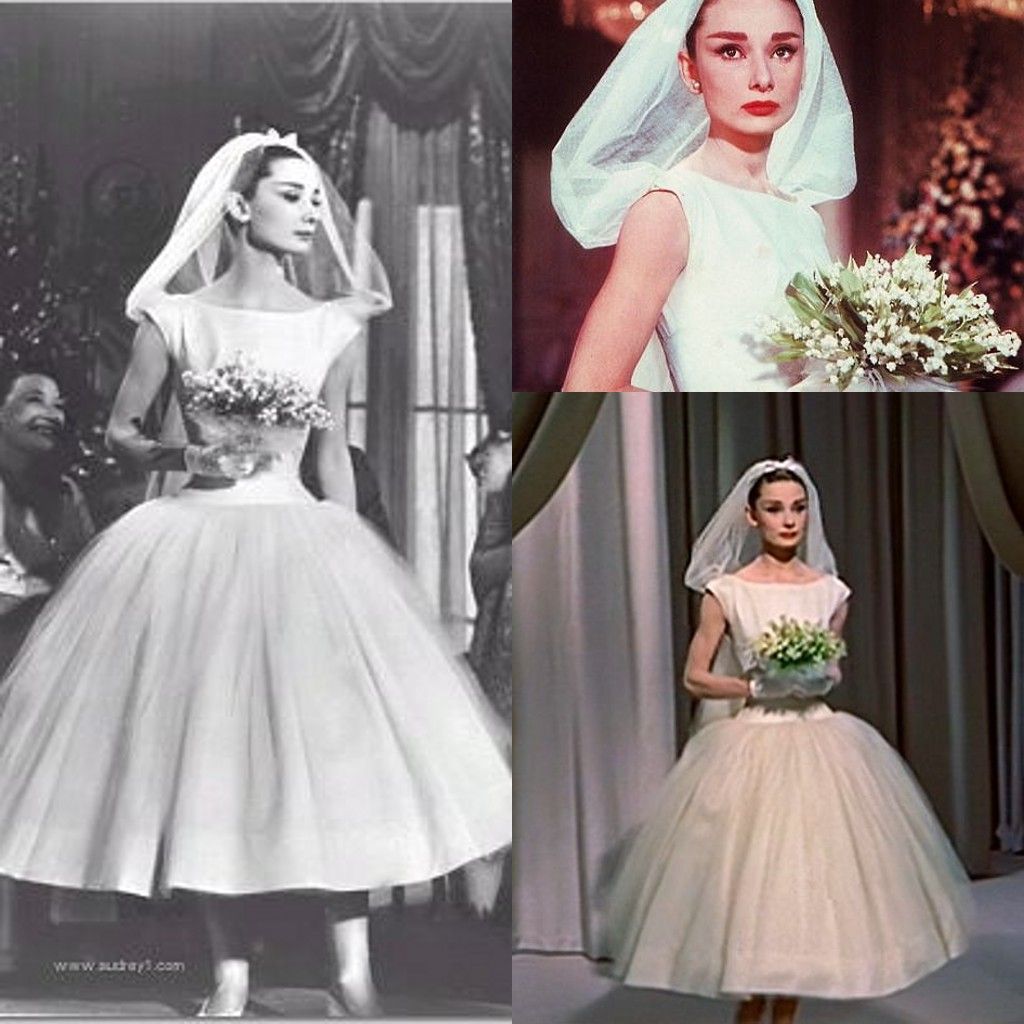 Acquista Abiti Da Sposa Vintage Anni 50 Lunghi Fino Al Te Maniche Corte Personalizzate Da Abbellimento Cappucci E Abiti Da Sposa A 100 39 Dal Bride East Dhgate Com