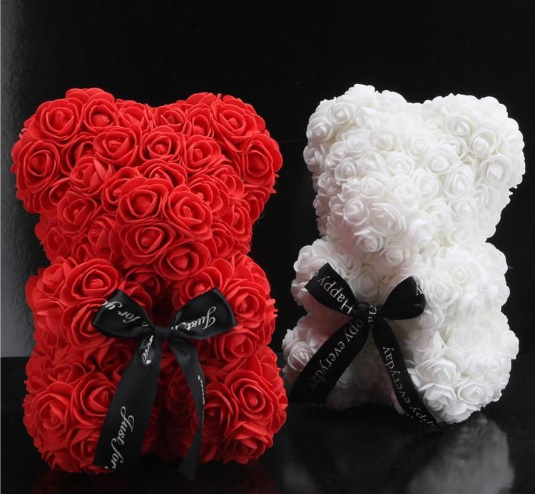 25cm rose bear