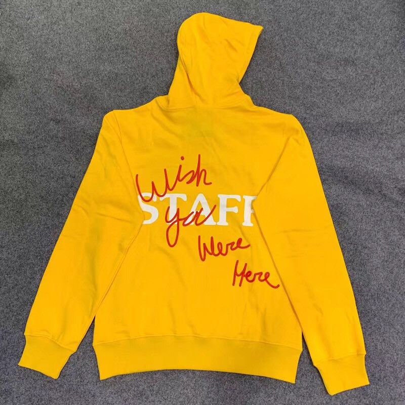 astroworld hoodie yellow