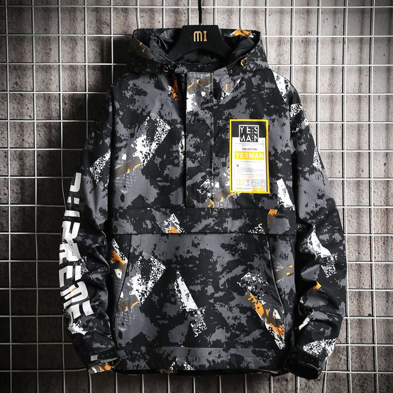 camo motorbike jacket