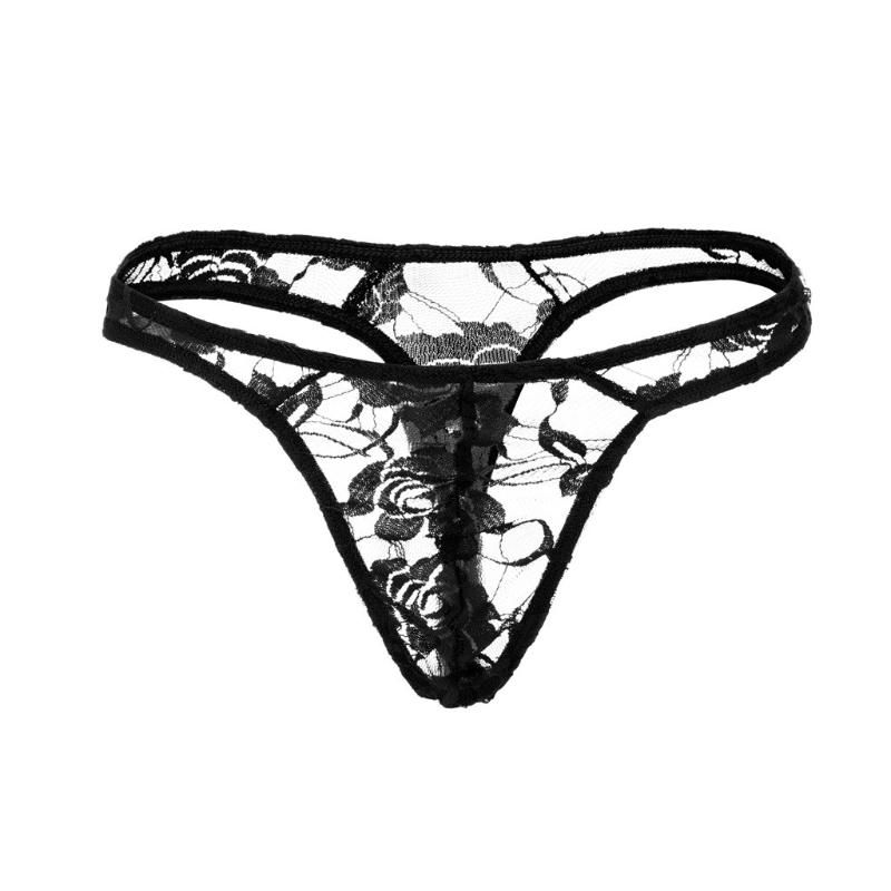 Womens G Strings Feitong Fashion Sexy Full Lace Strap Mens Underwear ...