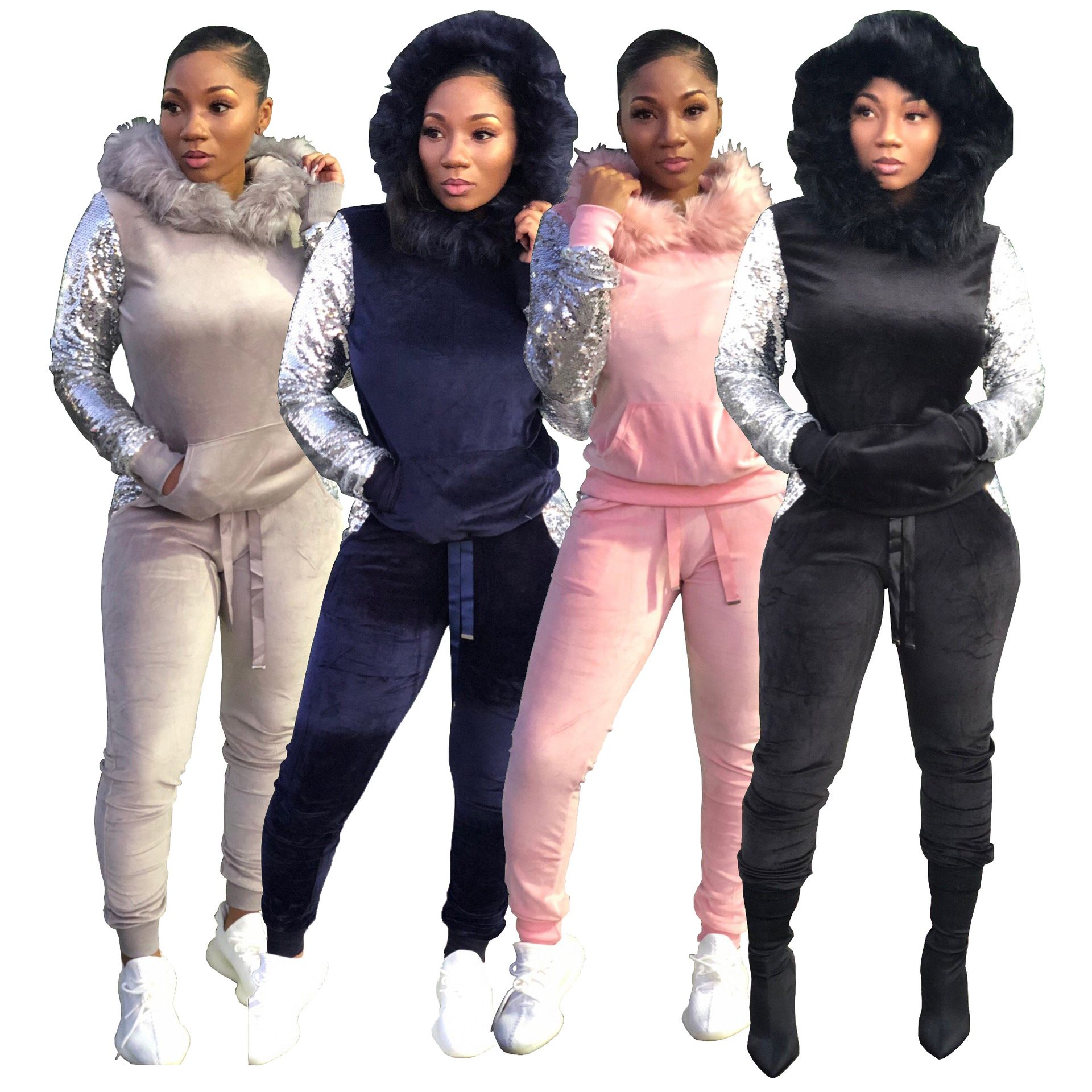 ladies two piece tracksuit