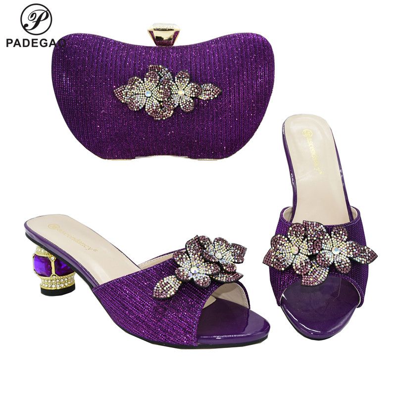 matching shoes and purse set