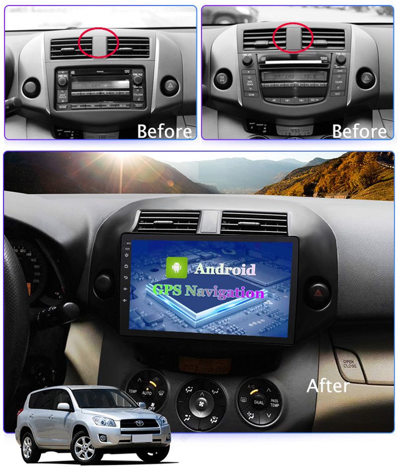 2G RAM Android 10 Car Radio Video 