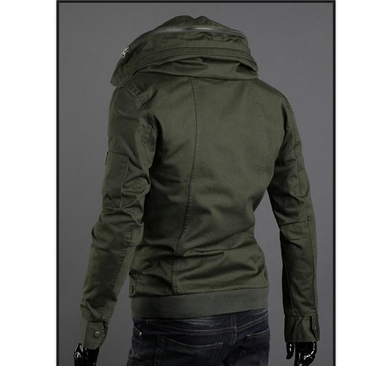 Spring Men Jacket Coat Features Arm 