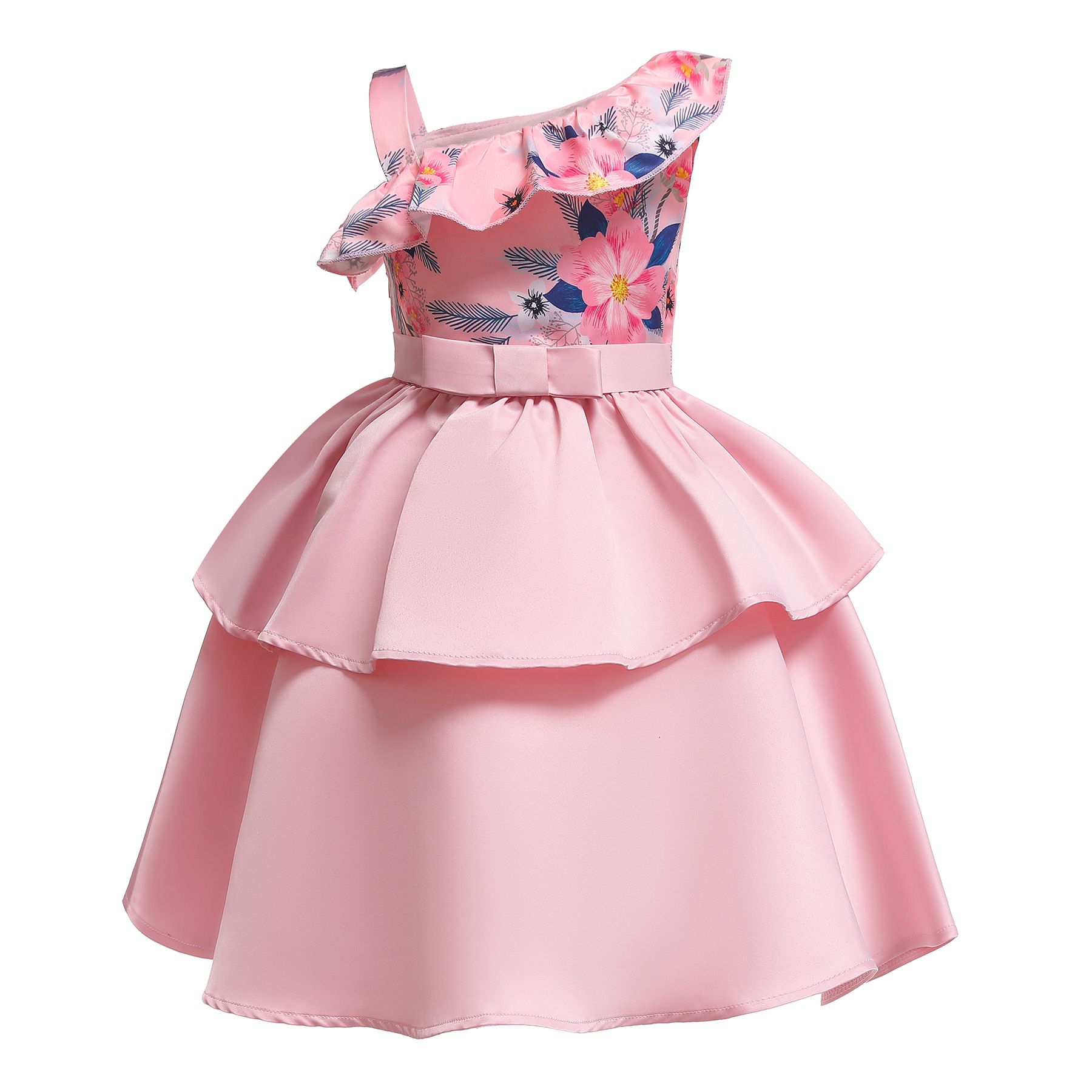 ruffle flower girl dress