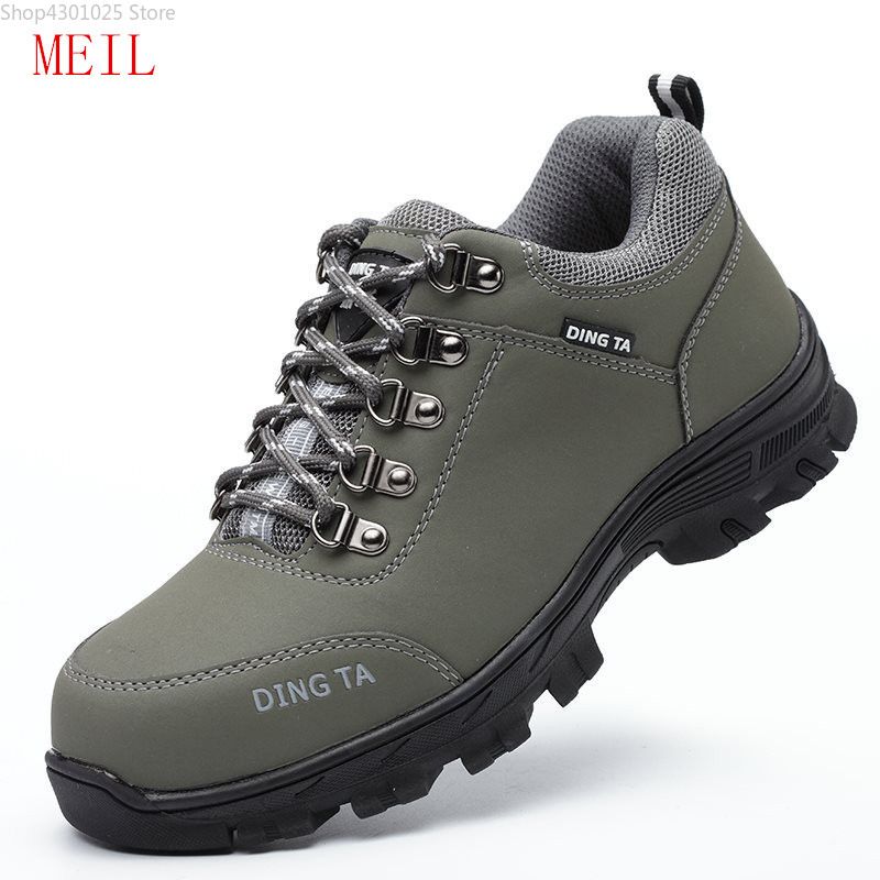 men's fashion steel toe boots