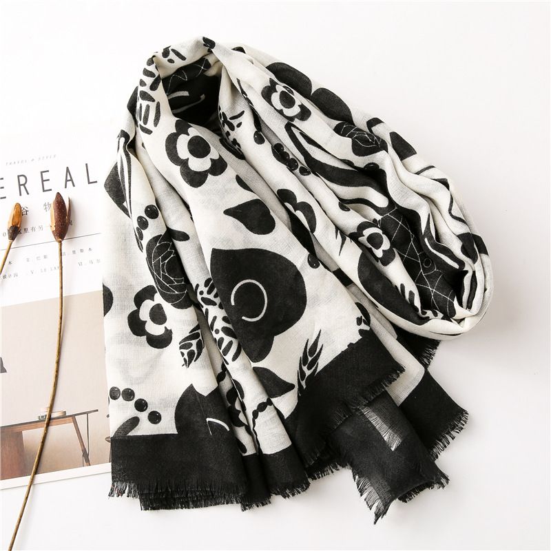 french linen scarf