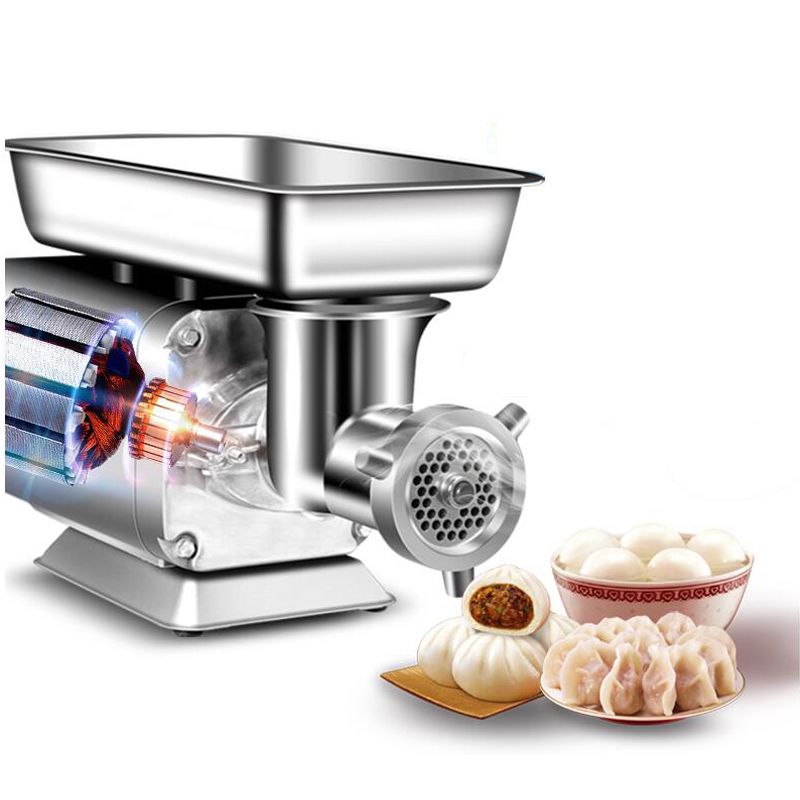 1100W Electric Meat Grinder Mincing Machine Sausage Stuffer Mincer Stainless