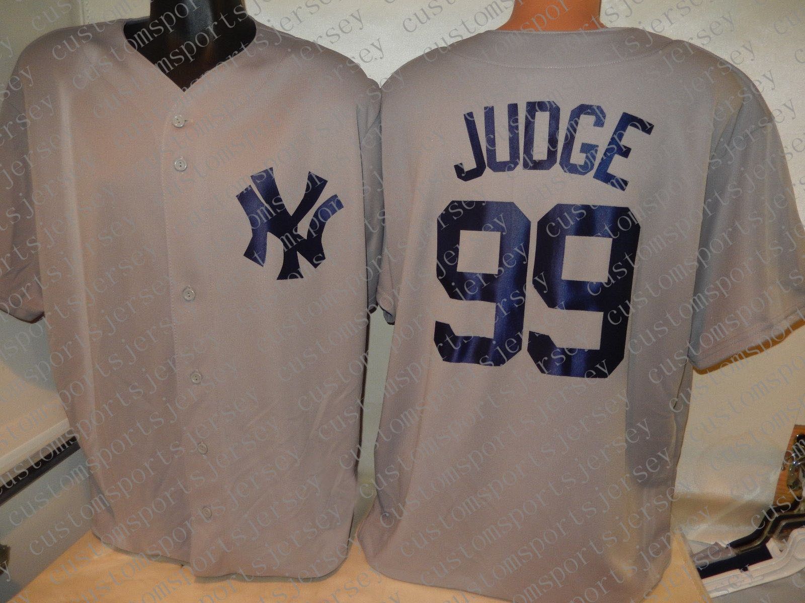 aaron judge jersey no name