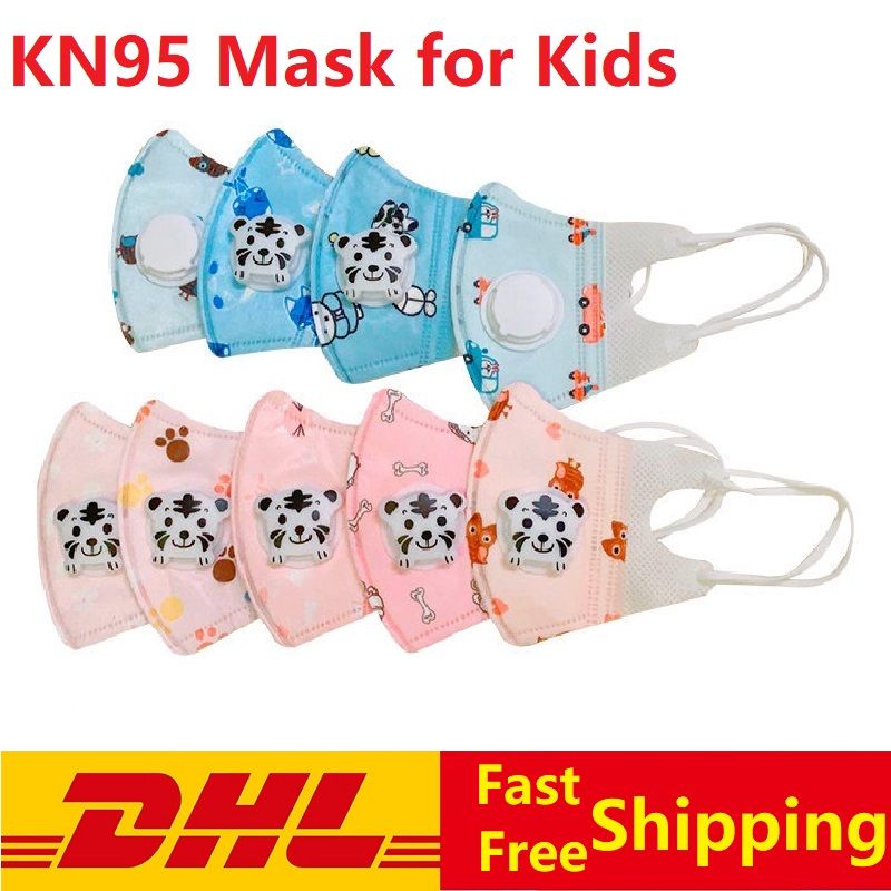 N95 الطفل قناع أقنعة كارتون للأطفال النمر لطيف طبع N95 جهاز التنفس قناع التنفس مع صمام 5 طبقات الفم قناع 0 3 السنة من عند Healthprotection 7 76ر س Kr Dhgate Com