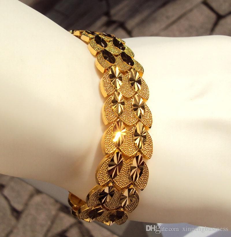 solid gold bracelet for womens