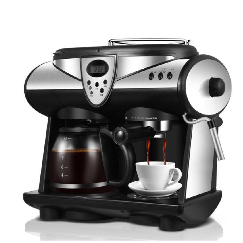 Compra Máquina De Café Doméstica Pantalla LCD Pantalla De Pantalla  Totalmente Automática Cafetera Americana Espresso Amoladora De Café  Frijoles Polvo Dual Uso Coffe Make Barato | Entrega Rápida Y Calidad |  Es.Dhgate