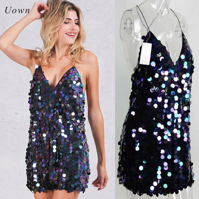 sequin mini shift dress