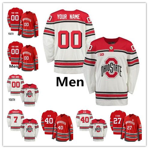 ohio state youth hockey jersey