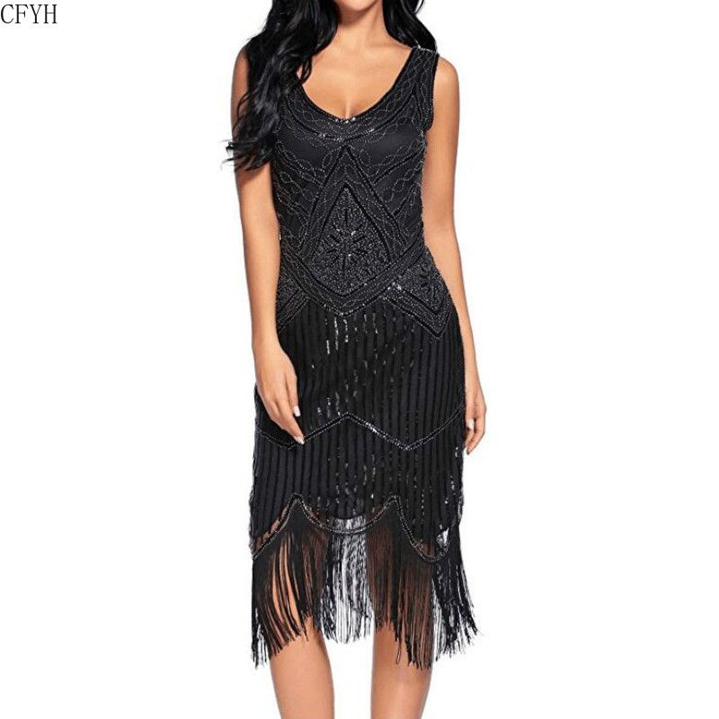 plus size roaring 20s dress