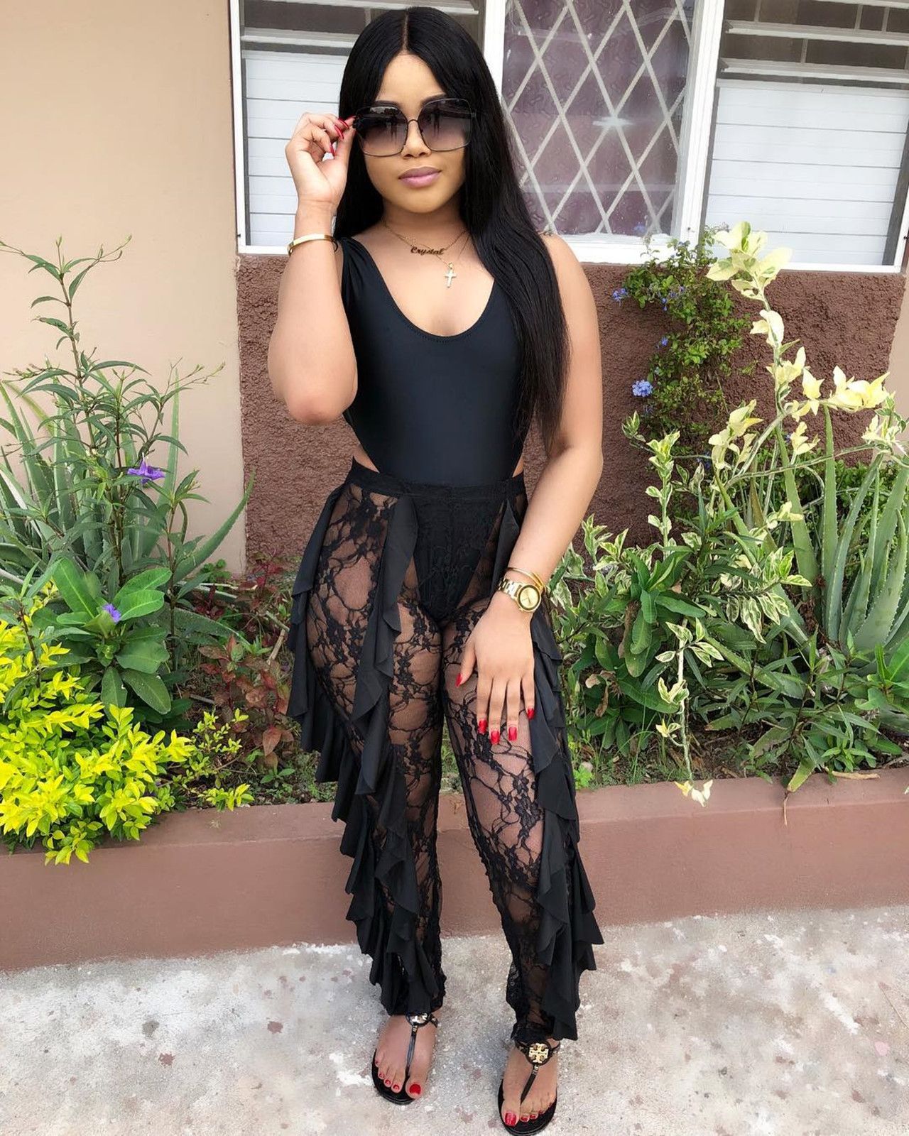 black trousers size 22 long