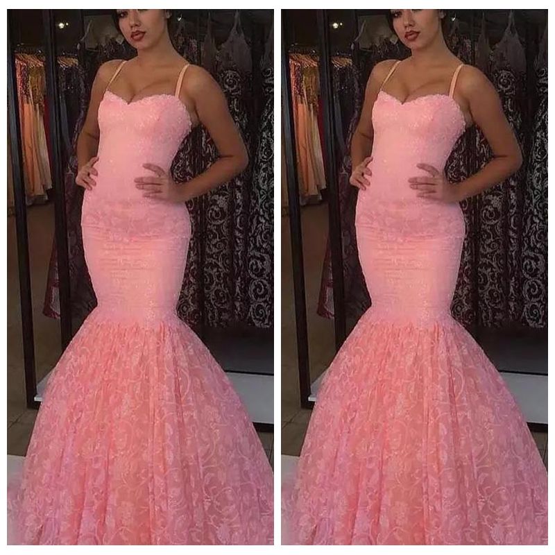 puffy mermaid prom dresses