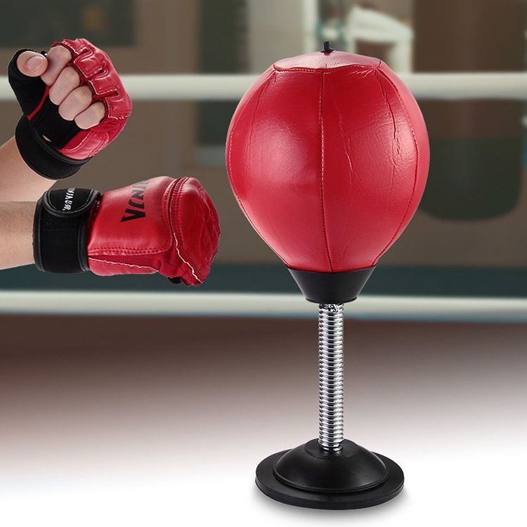 Desk Punching Bag Speed Ball Training Fitness Boxing Balls Stress Release Bags