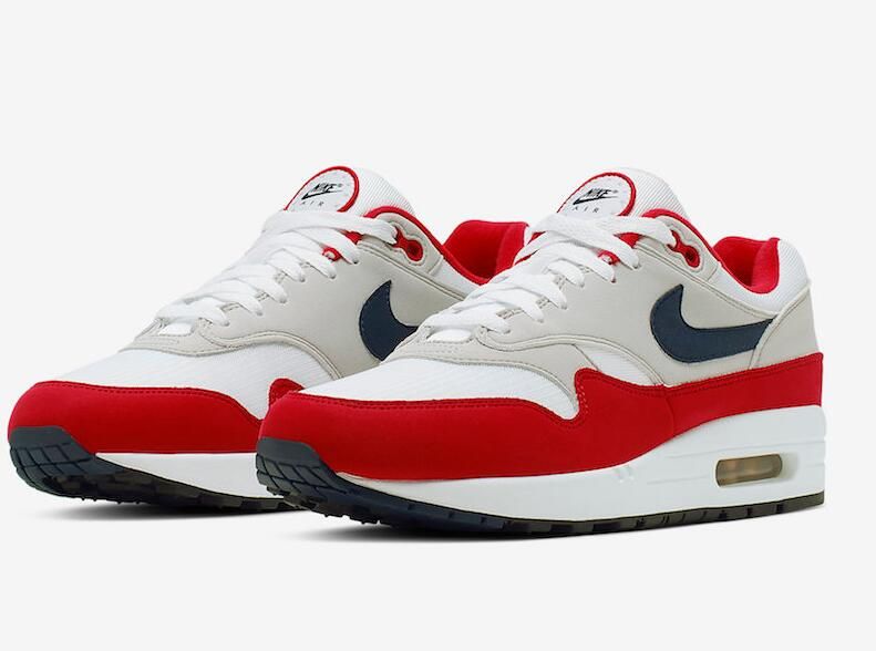 2021 Shoes Air Max 1 87 Fourth Of July 