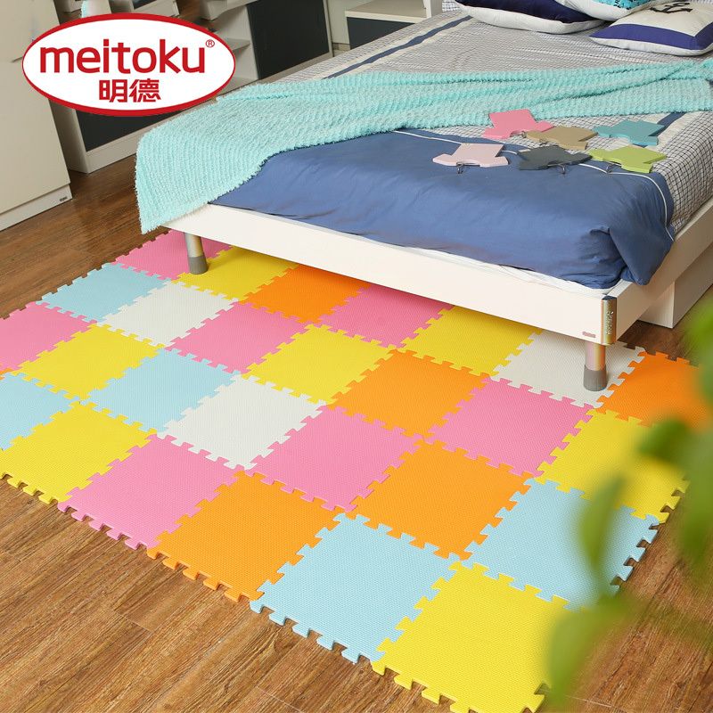 Meitoku Baby Play Mat Eva Foam Childrens Rug Interlocking Exercise