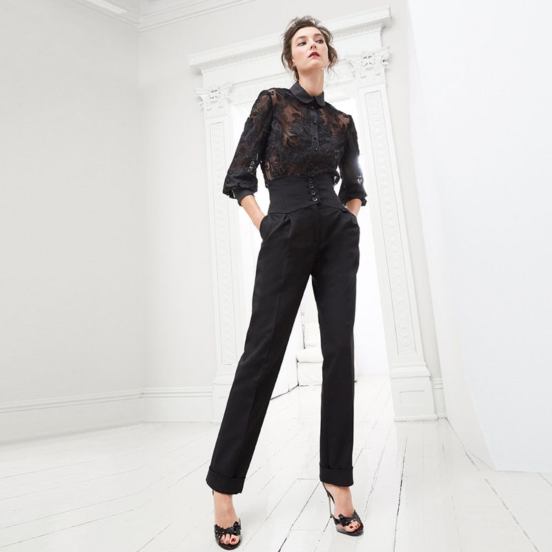 cocktail top and pants