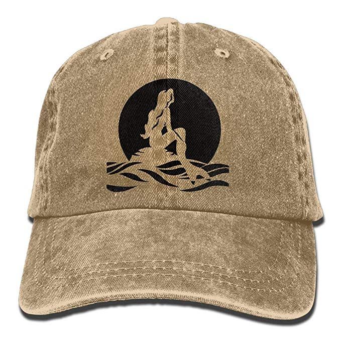 Anchor Trend Printing Cowboy Hat Fashion Baseball Cap for Men and Women Black and White