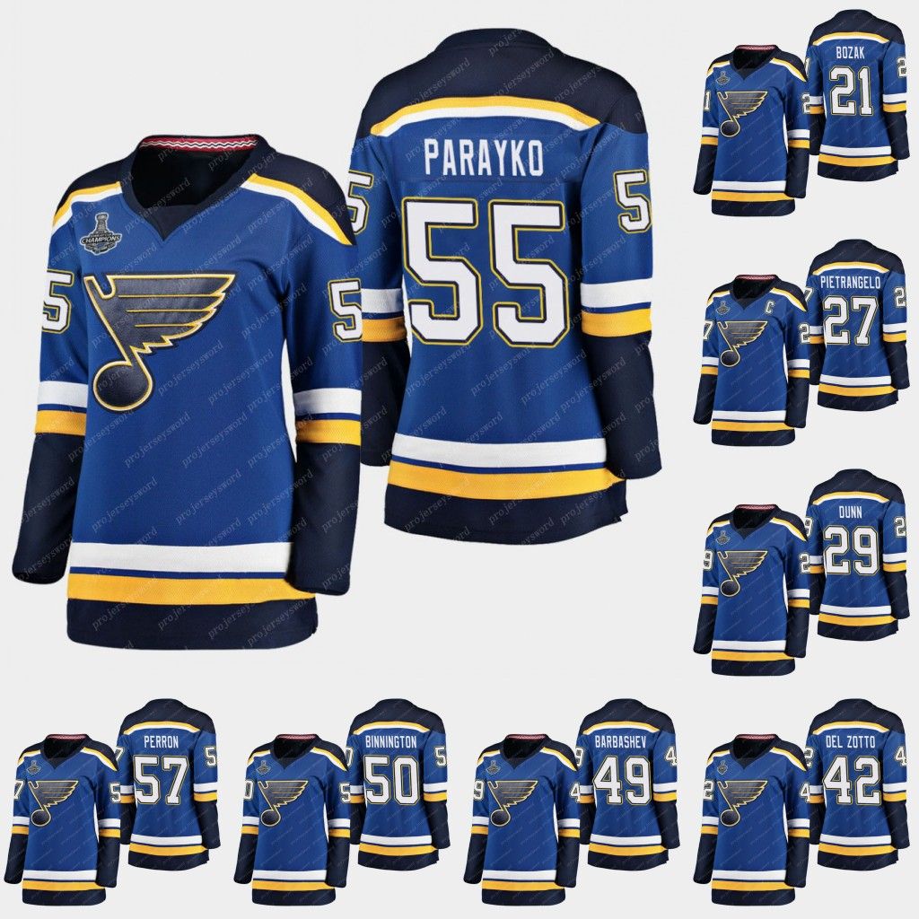 david perron blues jersey