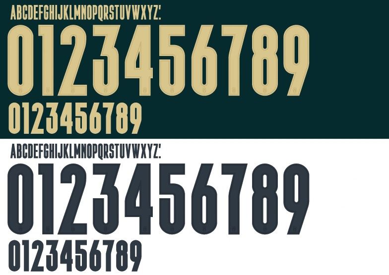 Football Shirt Custom Made Printing Nameset Numbers Logos Letters Emblems Football Shirt Custom Made Printing Nameset Numbers Logos Letters Emblems