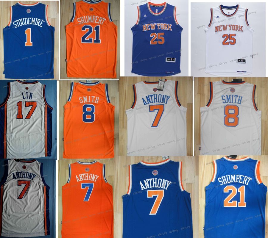 carmelo anthony knicks jersey mens