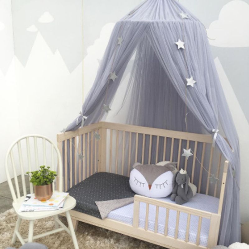Bed Canopy w// curtain Play Tent Mosquito Net Home Room Decor Play House Toy Prop