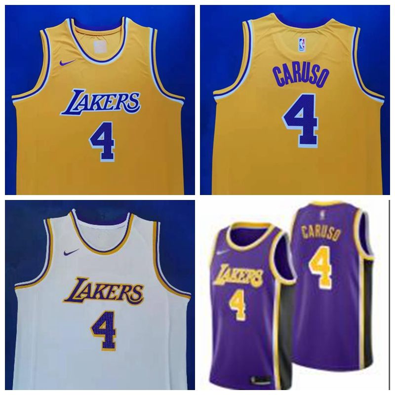 caruso lakers jersey