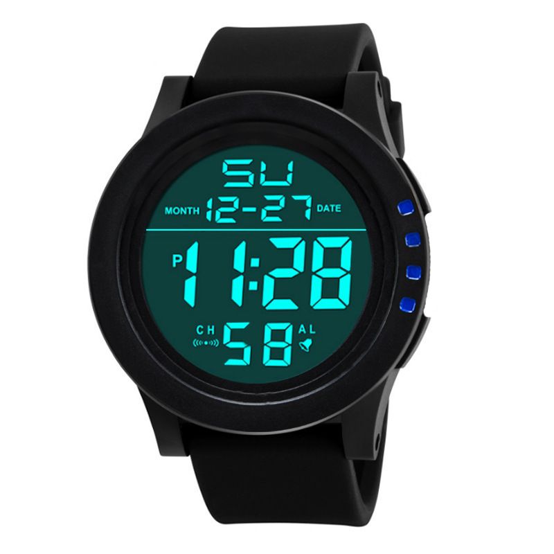 led stylish watch