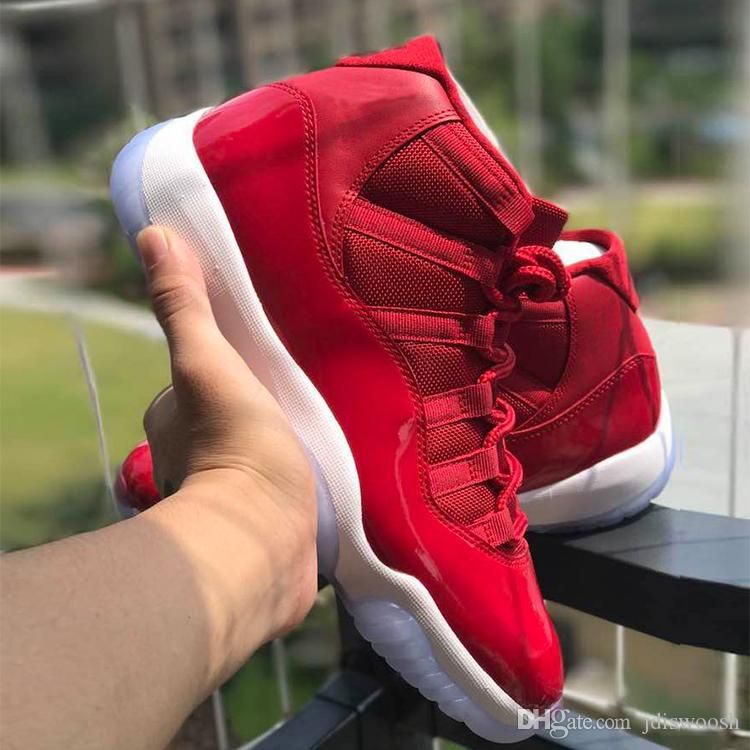 jordan 11 red space jam