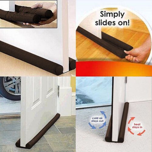 2020 High Quality Twin Door Doorstop Decor Draft Dodger Guard Stopper Energy Saving Protector Cleaning Tools For Door Window From Xiaomei886809 1 61