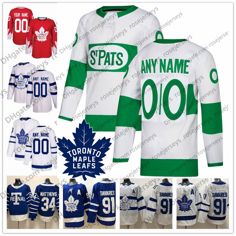 maple leafs green jersey