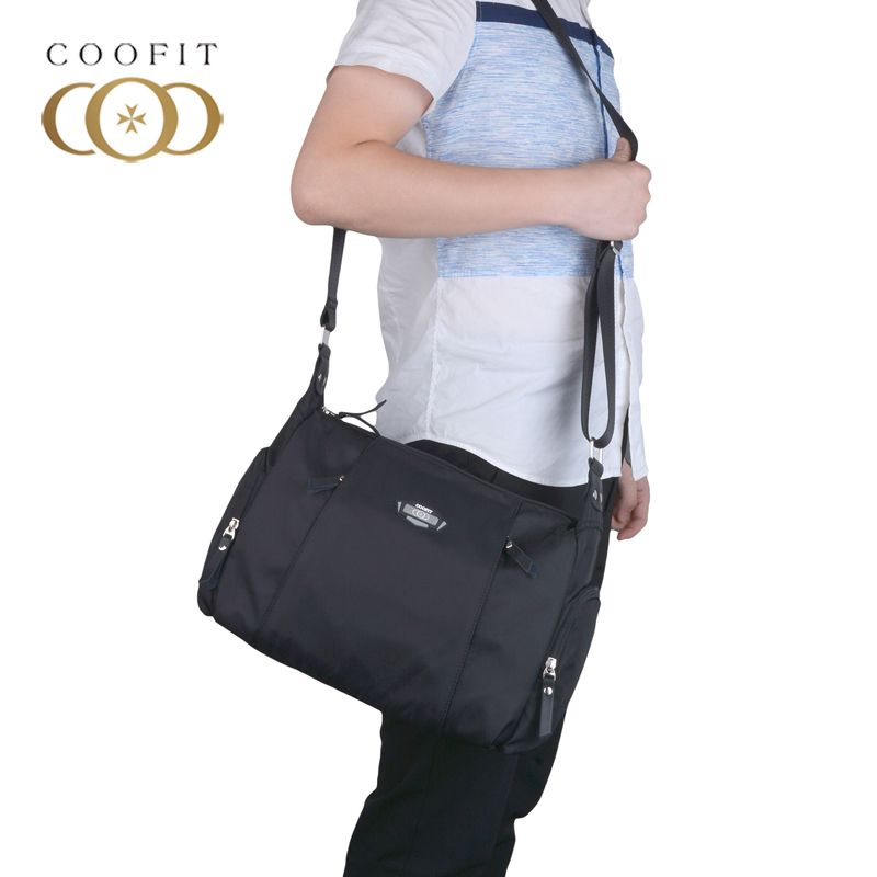 men's waterproof large capacity crossbody shoulder bag