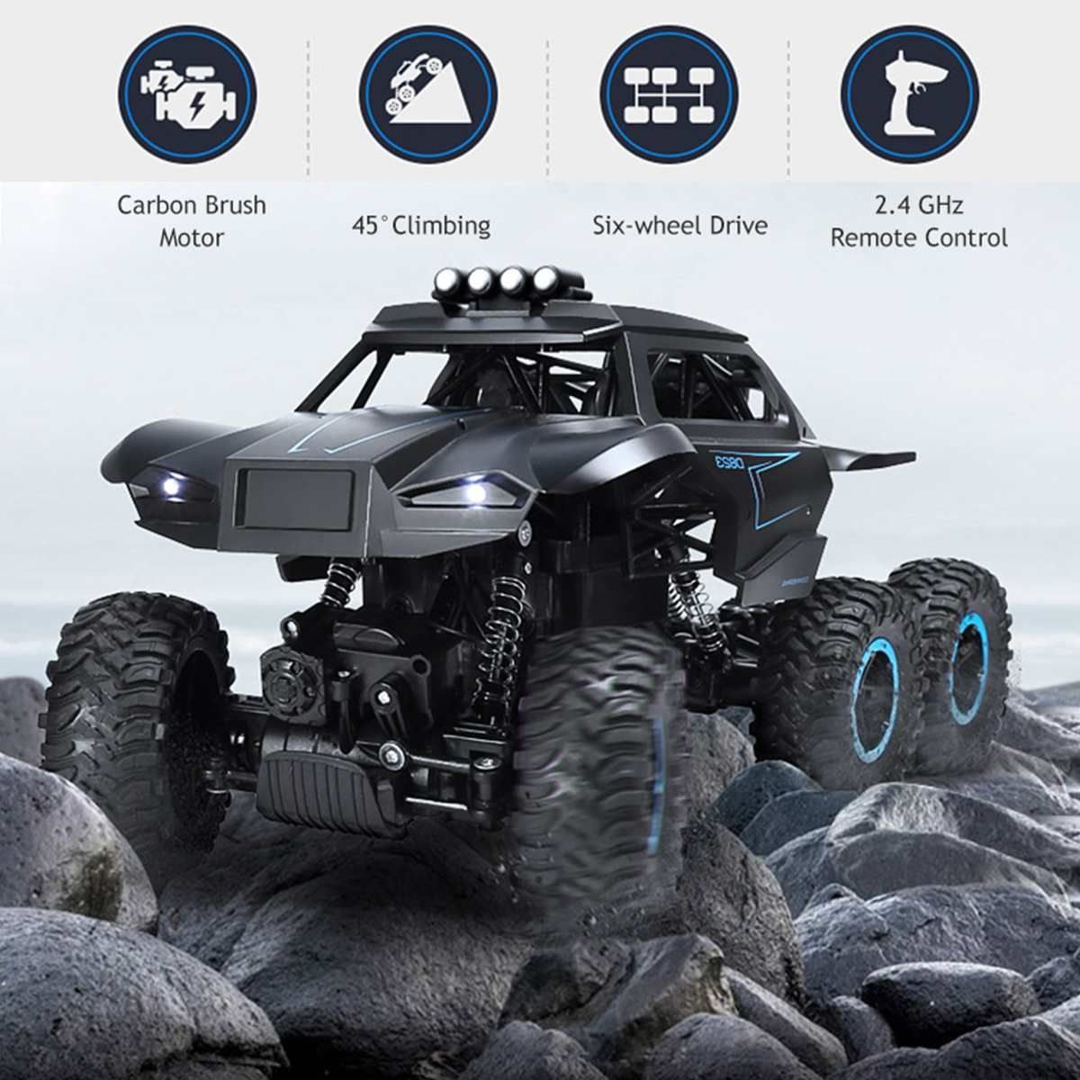 rc truck 6wd