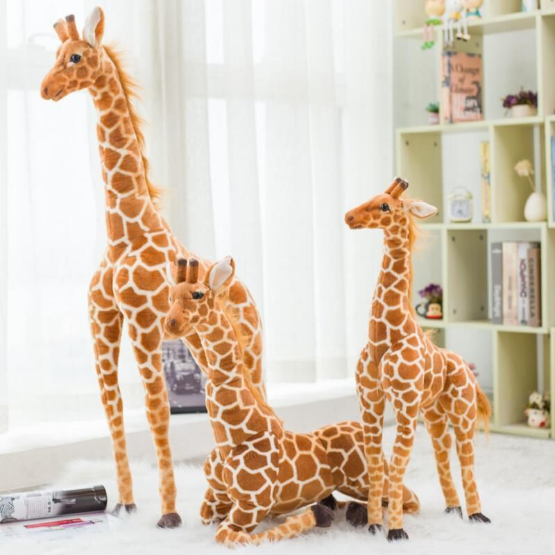 life sized stuffed giraffe