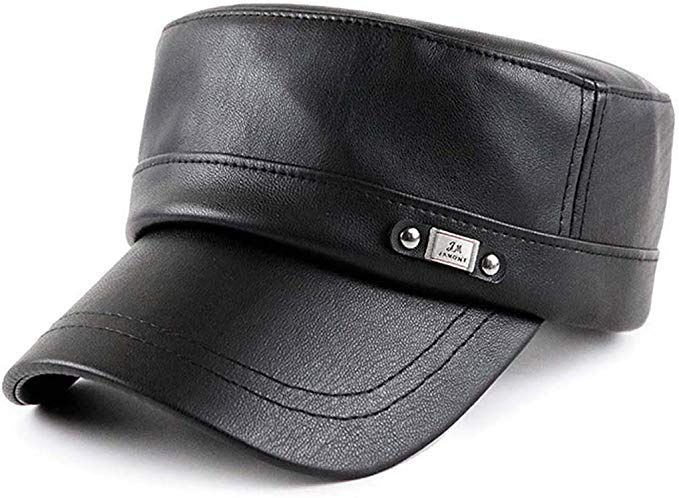 leather cap womens
