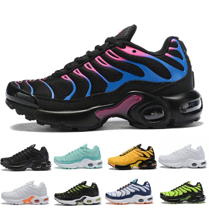 Acquista Nike Air Max TN Plus 2019 Nuovi Bambini Plus Tn Bambini Parent Child Shoes Casual Ragazza Del Neonato Di Moda Scarpe Da Ginnastica Bianche Scarpe Da Corsa Allaperto 28 35 A