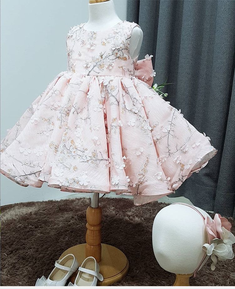 floral newborn gown