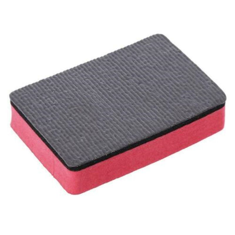Car Mud Sludge Removal Wash Sponge Red Maxpex Clay Sponge Bar Eraser Block Wax Polish Pad Tool 1pc Car Cleaning Pad