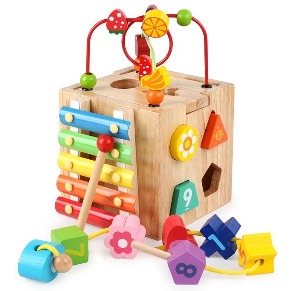 wooden cube toy