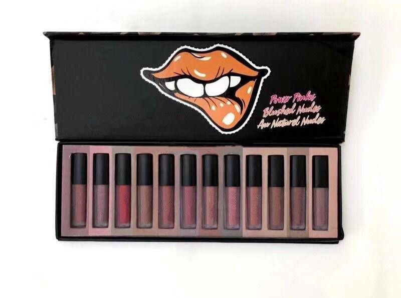 Wholesale New Makeup Lipsticks Set Beauty Mini Matte Lipstick Lip Gloss