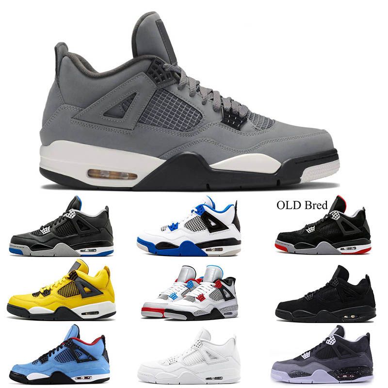 Купить Оптом Nike Air Jordan Retro 4 Black Red Sports Mens Basketball Shoes  For High Quality Mens Comfortable Fashion Men Sneakers Size 40 45  Отfeatured_store В Категории Баскетбольная Обувь, 3 729 руб.