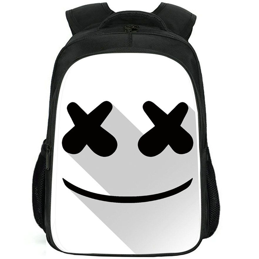 marshmello face backpack