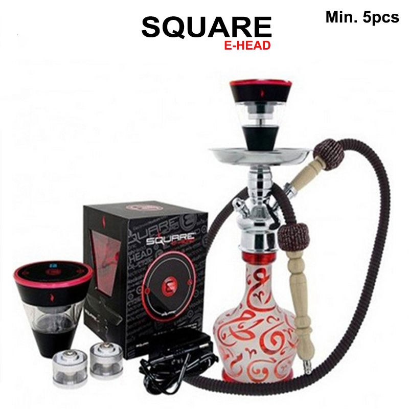 Square E Head Hookah 2400mah Shisha Electronic 8.0ml Bowl Starbuzz