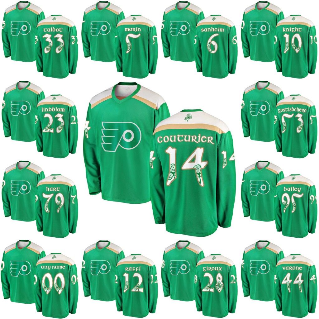 philadelphia flyers green jersey