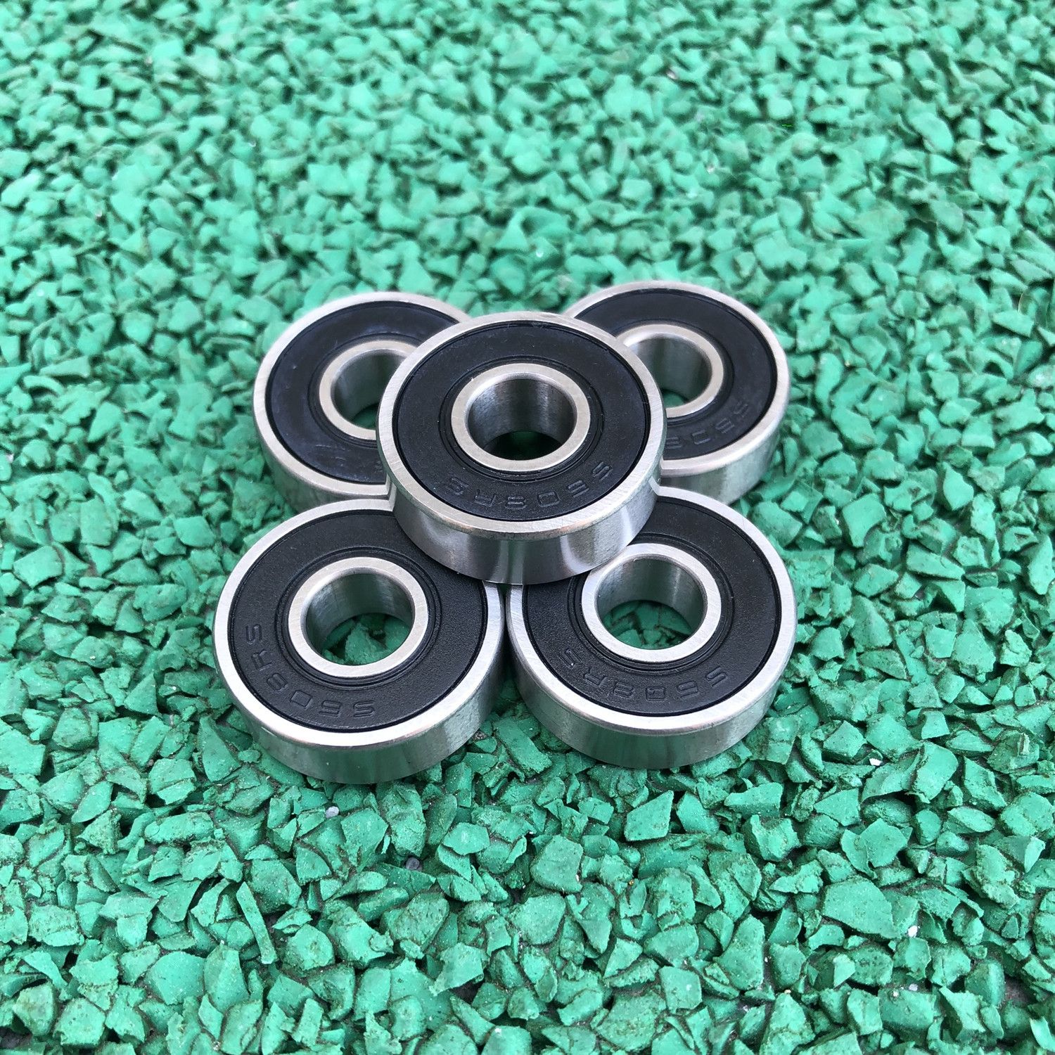 Ball Bearings Black Rubber Sealed Bearing 10 PCS 609-2RS 9x24x7